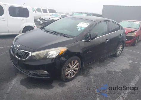 2014 Kia Forte Ex z USA, uszkodzony, nr VIN KNAFX4A86E5123018